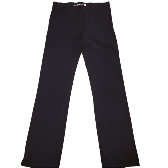 Betabrand Womens Black Straight-Leg Pants Size M Office Siren Dressy - Picture 1 of 7